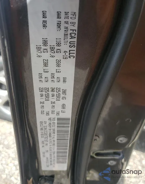 2019 Jeep Compass Limited from USA, damaged, VIN 3C4NJDCB2KT767197